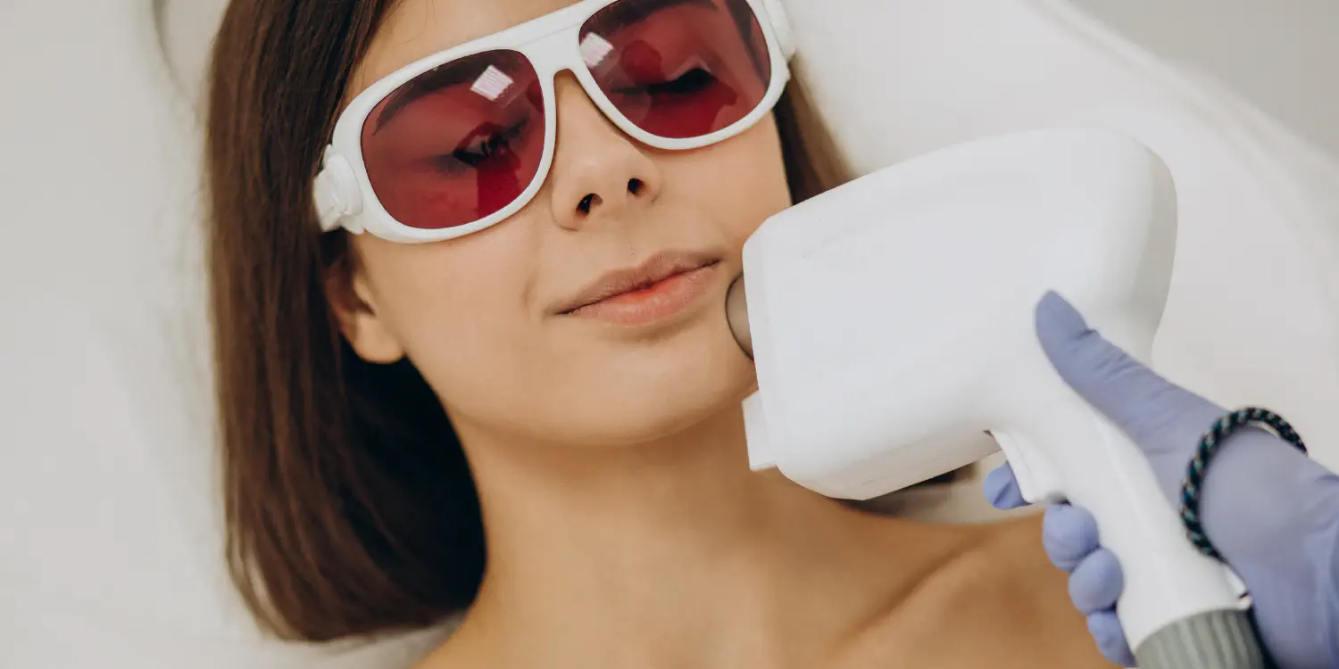 وحدة ليزر الجلد